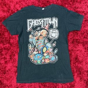 Ghosttown Buttons Shirt Tour Dates Brand Album Large